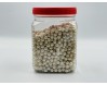 Посыпка кондитерская сахарная ЖЕМЧУГ белый перламутровый 8 мм  Sekersugar
