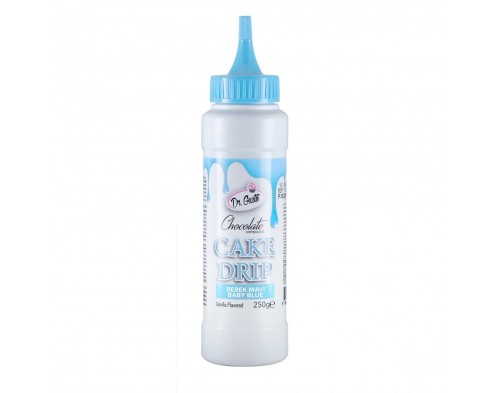 
              Глазур шоколадна (обтікаюча) блакитна Baby Cake Drip 250 грамів Dr.Gusto              
