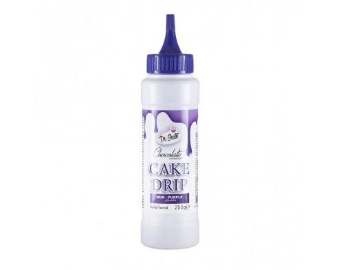 Глазур шоколадна (обтікаюча) фіолетова Cake Drip 250 г Dr.Gusto