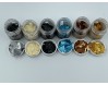 Глітер-пластівці Блакитні  Sekersugar 7 грамів (блискітки харчові)