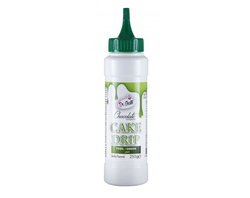 Глазур шоколадна (обтікаюча) зелена Cake Drip 250 г Dr.Gusto