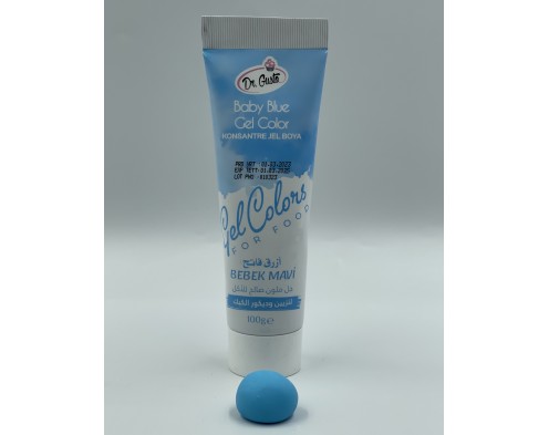 Гелевий барвник блакитний Baby Dr.Gusto 100 грамів