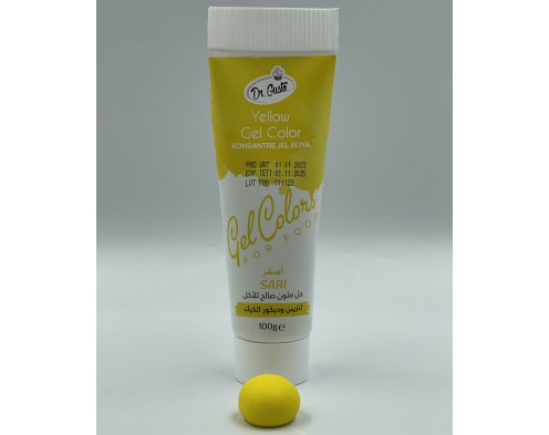  Гелевий барвник жовтий Dr.Gusto 100 грамів