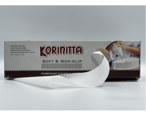 Мішок кондитерський 26x55см одноразовий soft & non-slip (100 шт/рулон), Туреччина
Мішок кондитерський 26x55см одноразовий soft & non-slip (100 шт/рулон), Туреччина