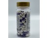 Посипка кондитерська Серця фіолетово-білі 90 грамів