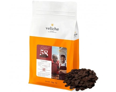 Бельгійський натуральний темний шоколад Veliche 58% (200 гр, 500 гр, 1 кг, 10 кг)
Бельгійський натуральний темний шоколад Veliche 58% (200 гр, 500 гр, 1 кг, 10 кг)